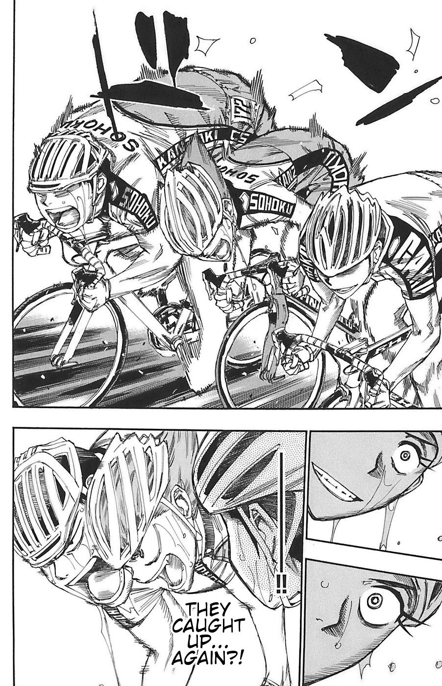 Yowamushi Pedal Chapter 84 page 15 - Chapter 84: 3-Way Sturggle