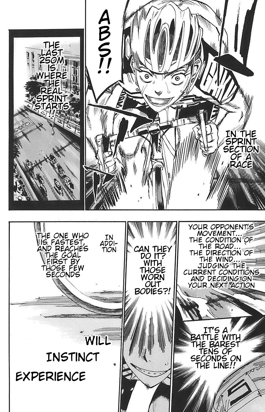 Yowamushi Pedal Chapter 84 page 5 - Chapter 84: 3-Way Sturggle