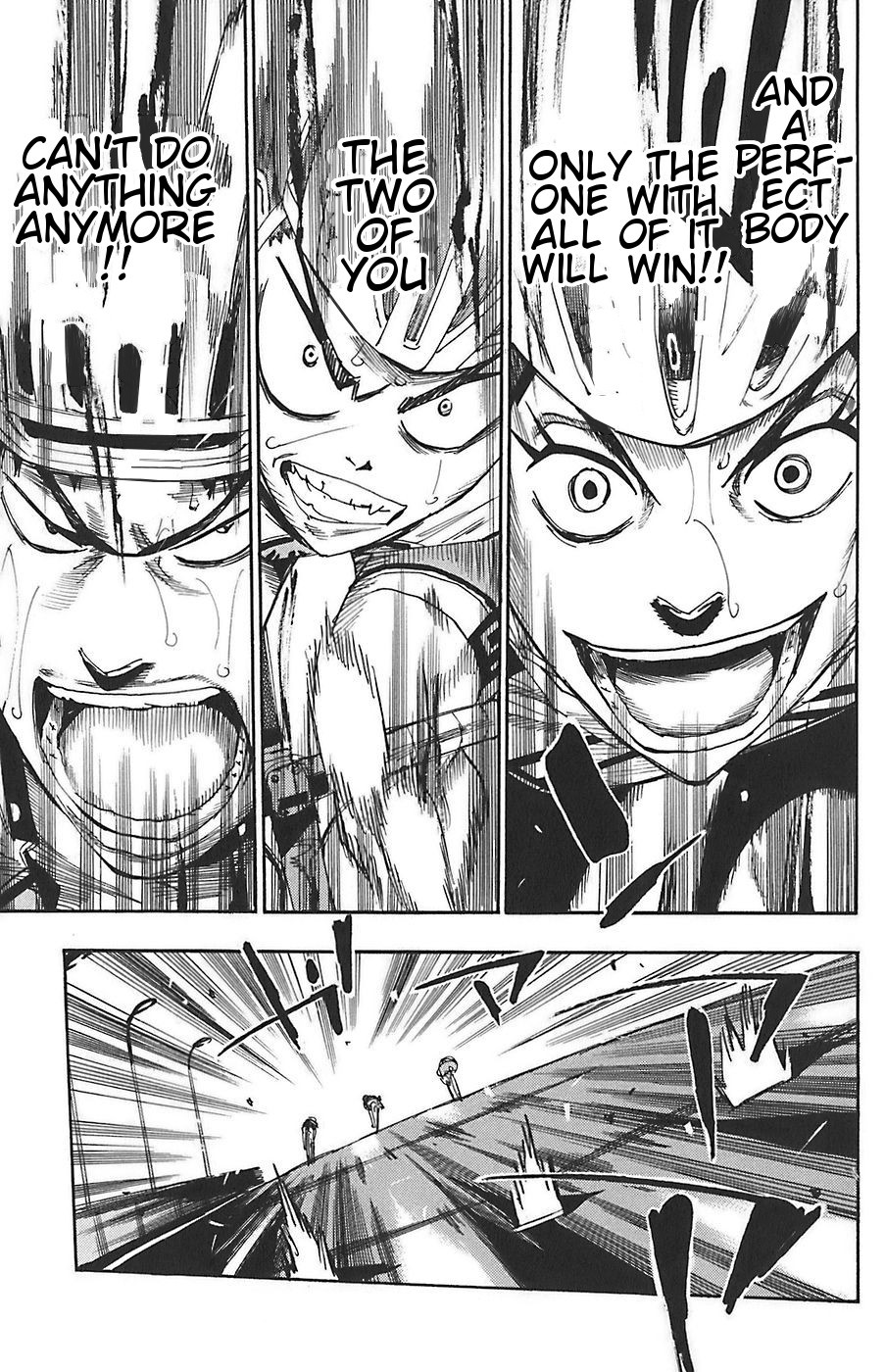 Yowamushi Pedal Chapter 84 page 6 - Chapter 84: 3-Way Sturggle