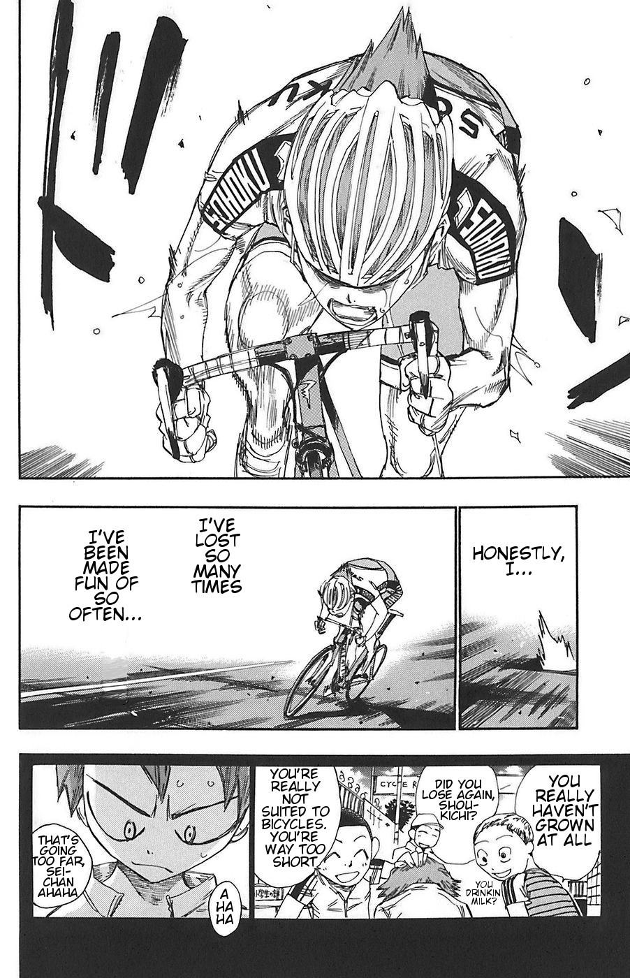 Yowamushi Pedal Chapter 84 page 7 - Chapter 84: 3-Way Sturggle