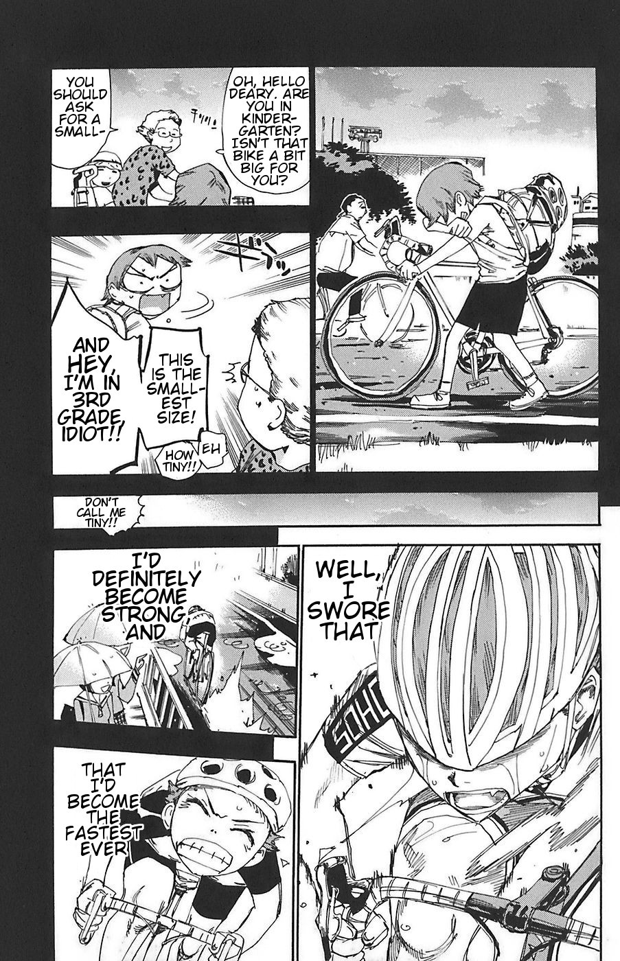 Yowamushi Pedal Chapter 84 page 8 - Chapter 84: 3-Way Sturggle