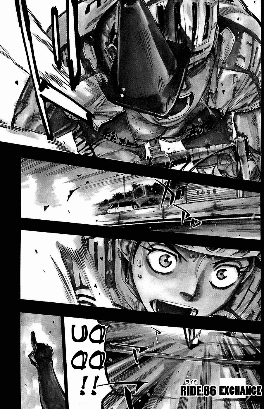 Yowamushi Pedal Chapter 86 page 1 - Chapter 86: Exchange