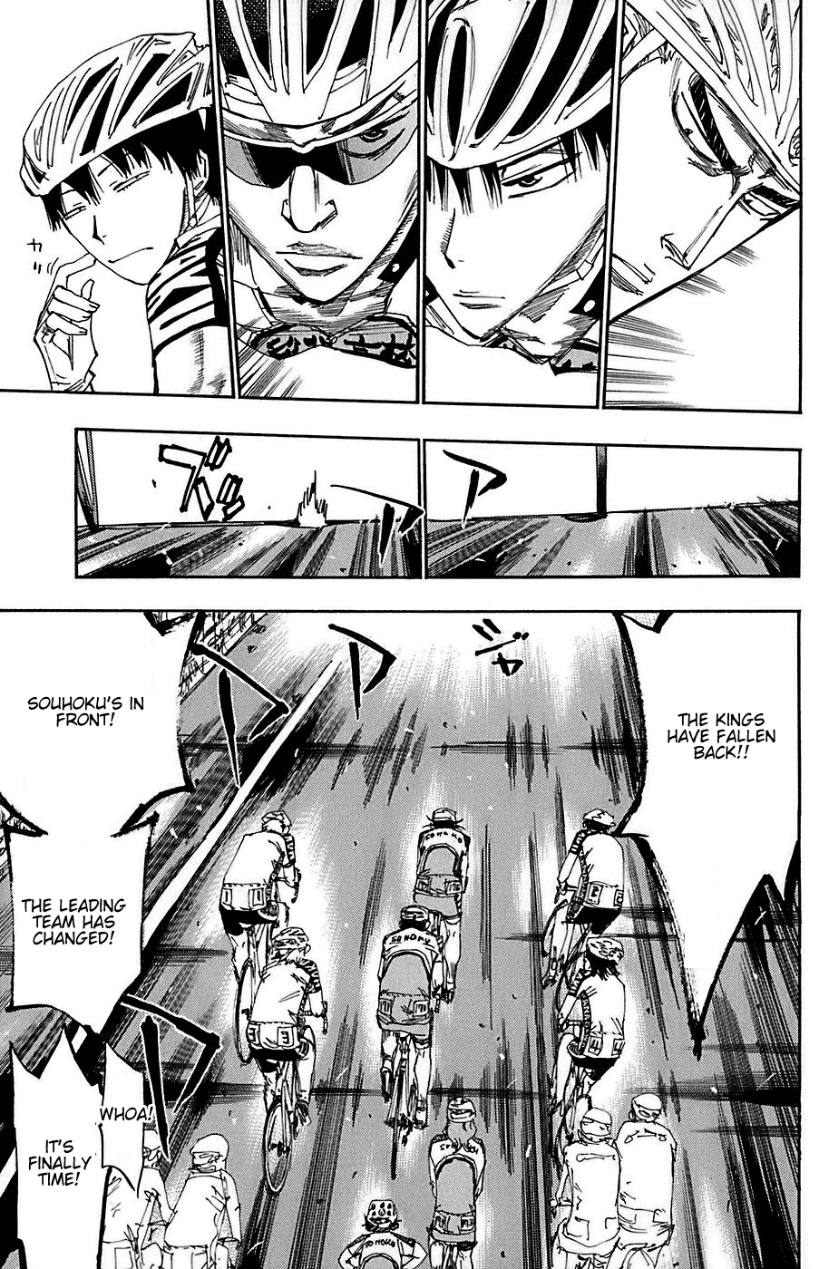 Yowamushi Pedal Chapter 86 page 10 - Chapter 86: Exchange