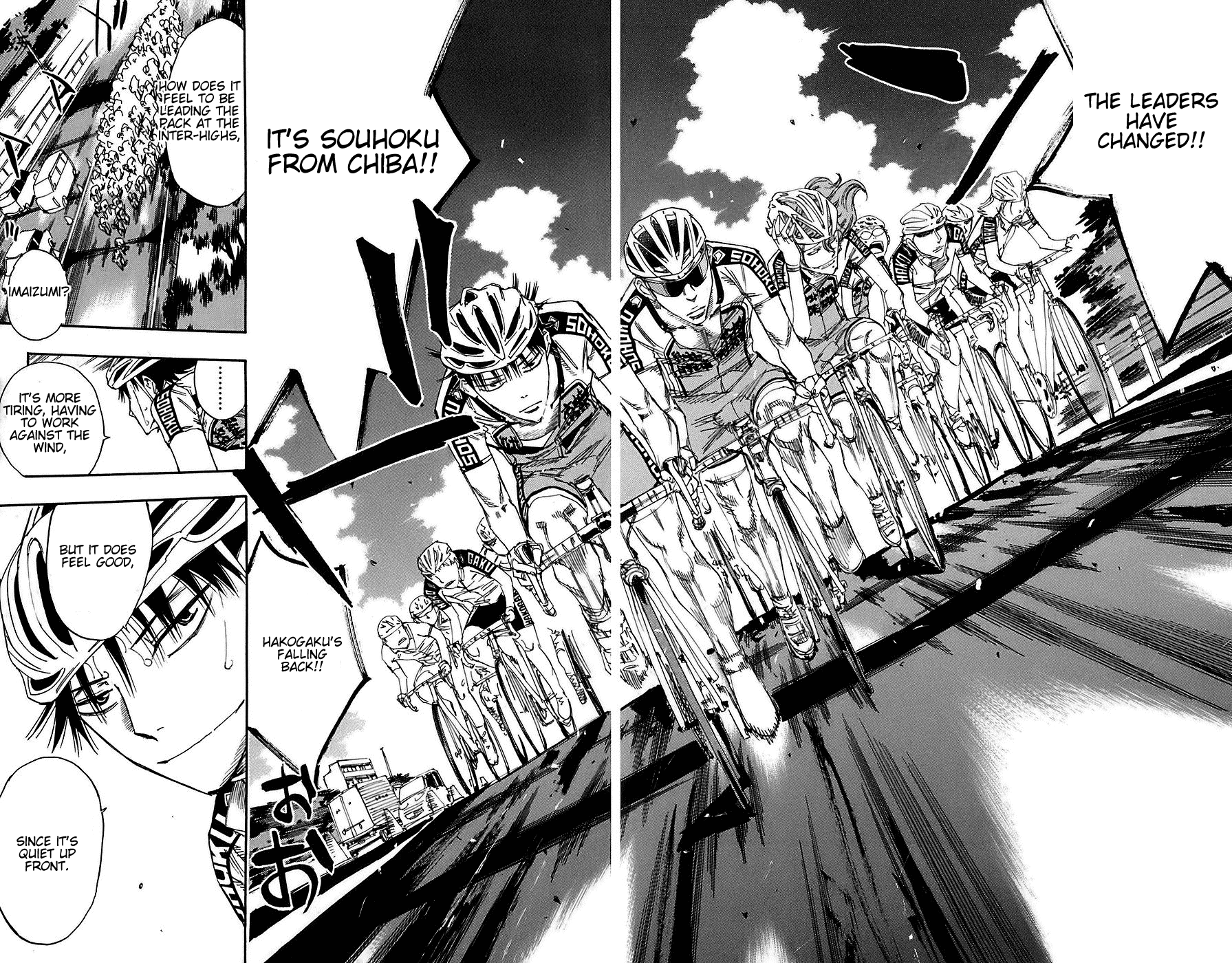 Yowamushi Pedal Chapter 86 page 11 - Chapter 86: Exchange