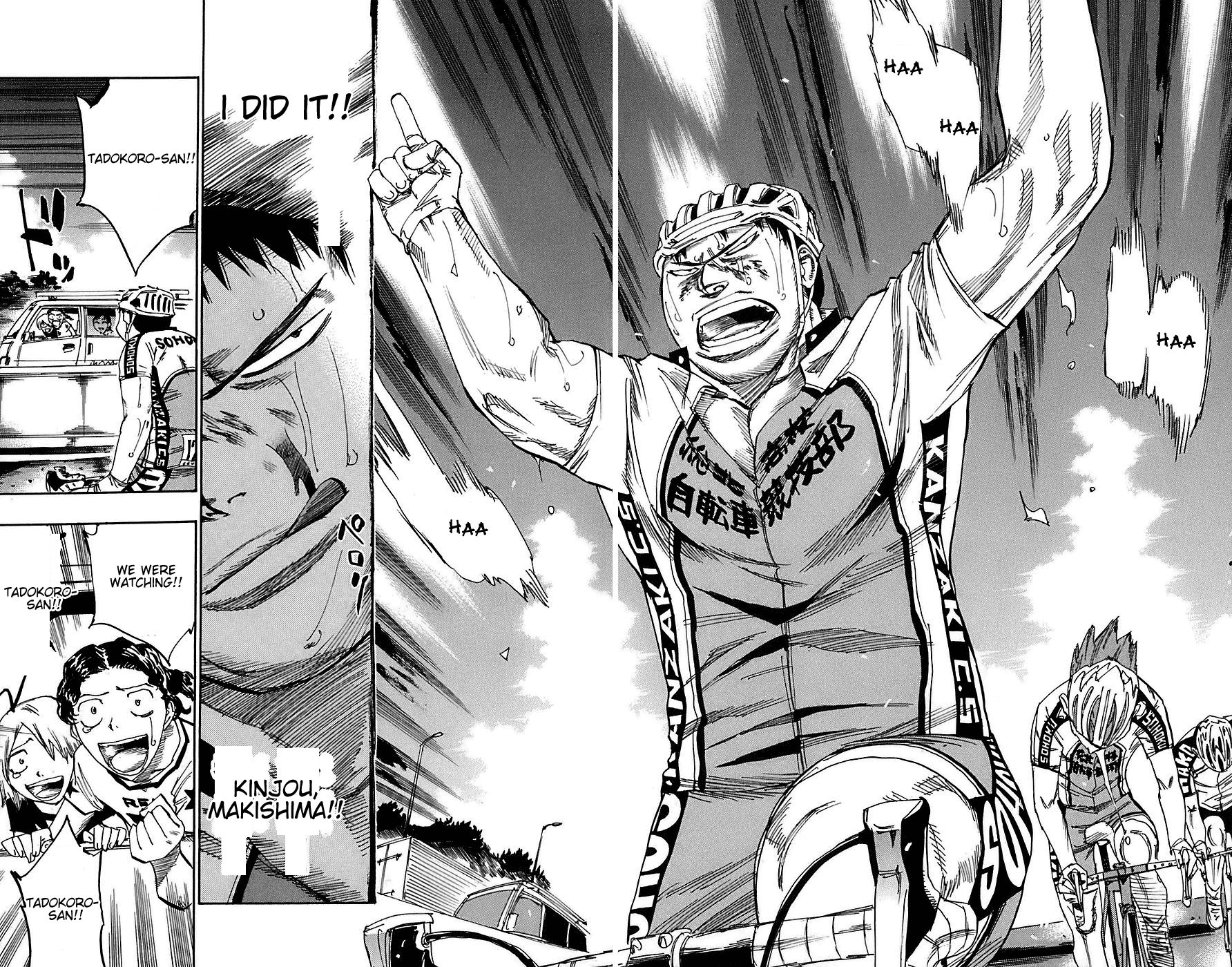 Yowamushi Pedal Chapter 86 page 14 - Chapter 86: Exchange