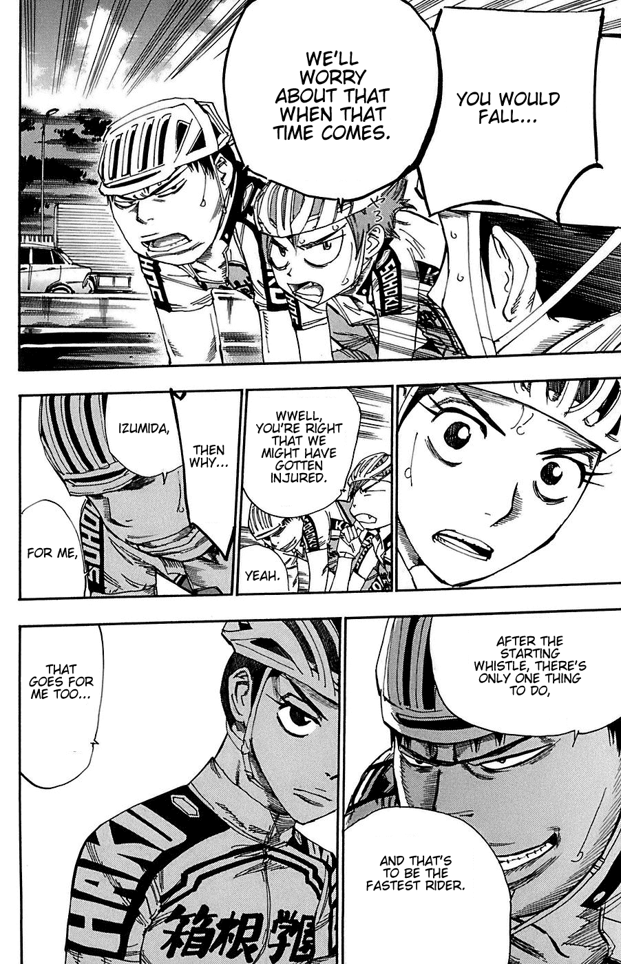 Yowamushi Pedal Chapter 86 page 21 - Chapter 86: Exchange