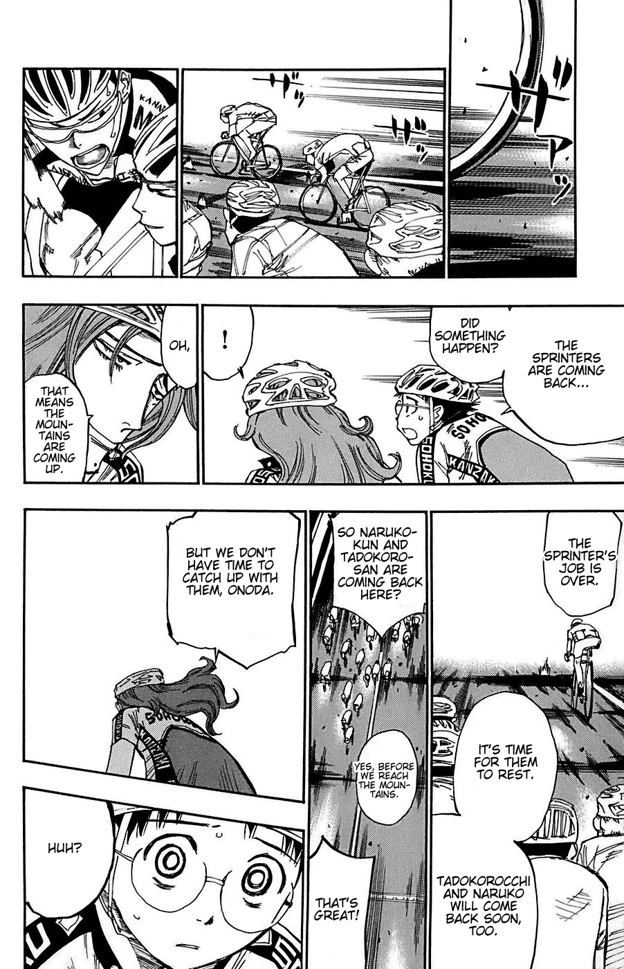 Yowamushi Pedal Chapter 86 page 28 - Chapter 86: Exchange
