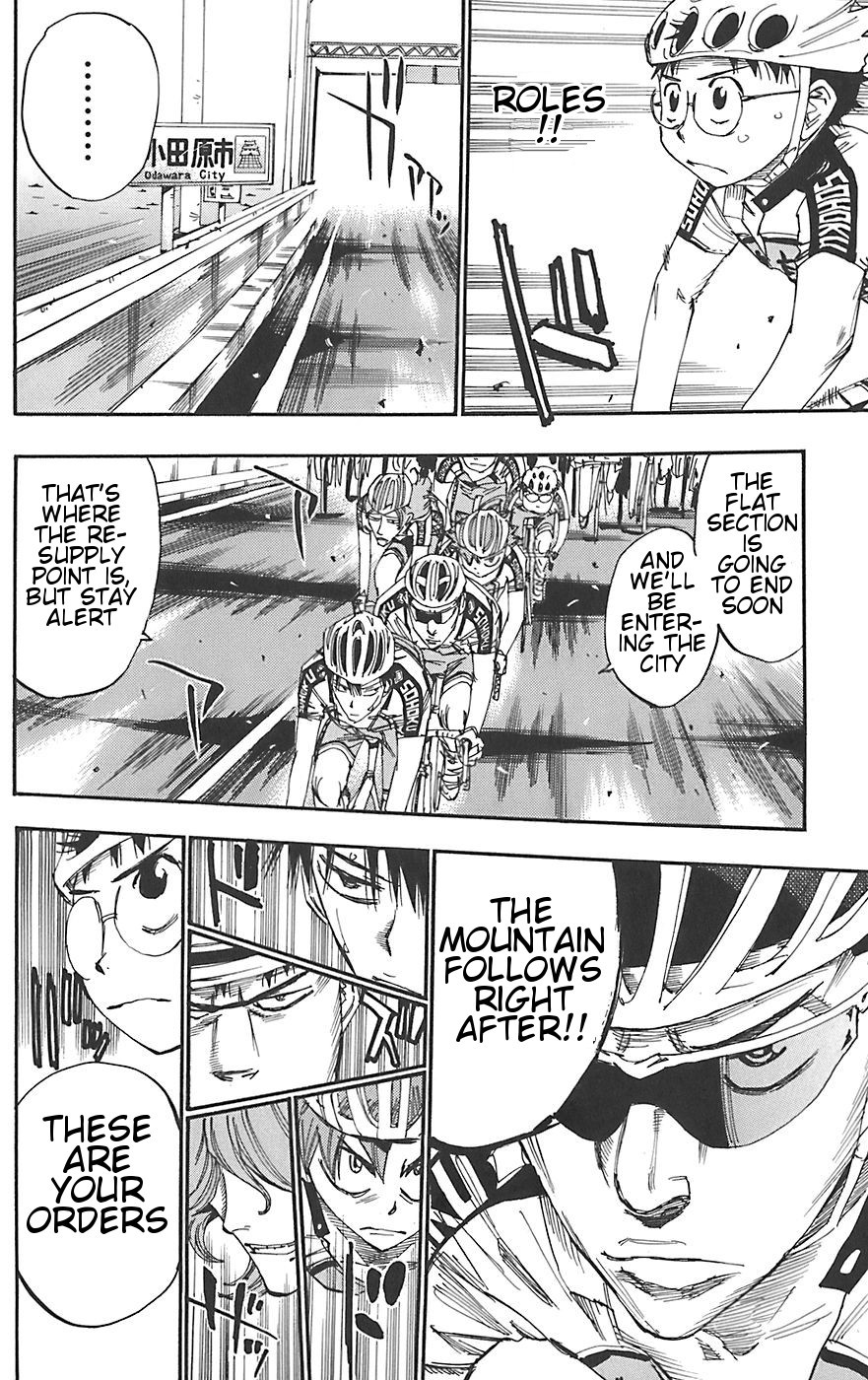 Yowamushi Pedal Chapter 87 page 15 - Chapter 87: Hakone