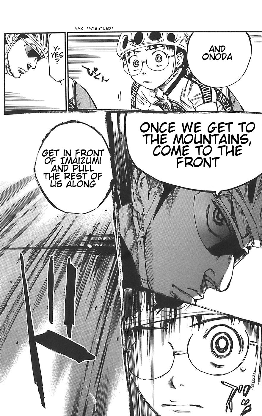 Yowamushi Pedal Chapter 87 page 17 - Chapter 87: Hakone