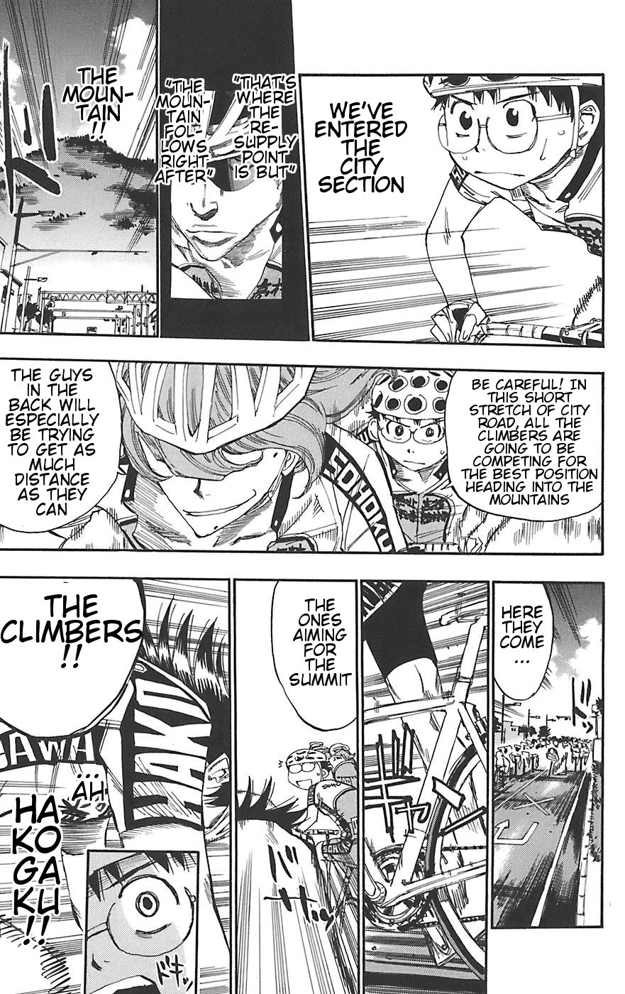 Yowamushi Pedal Chapter 87 page 21 - Chapter 87: Hakone