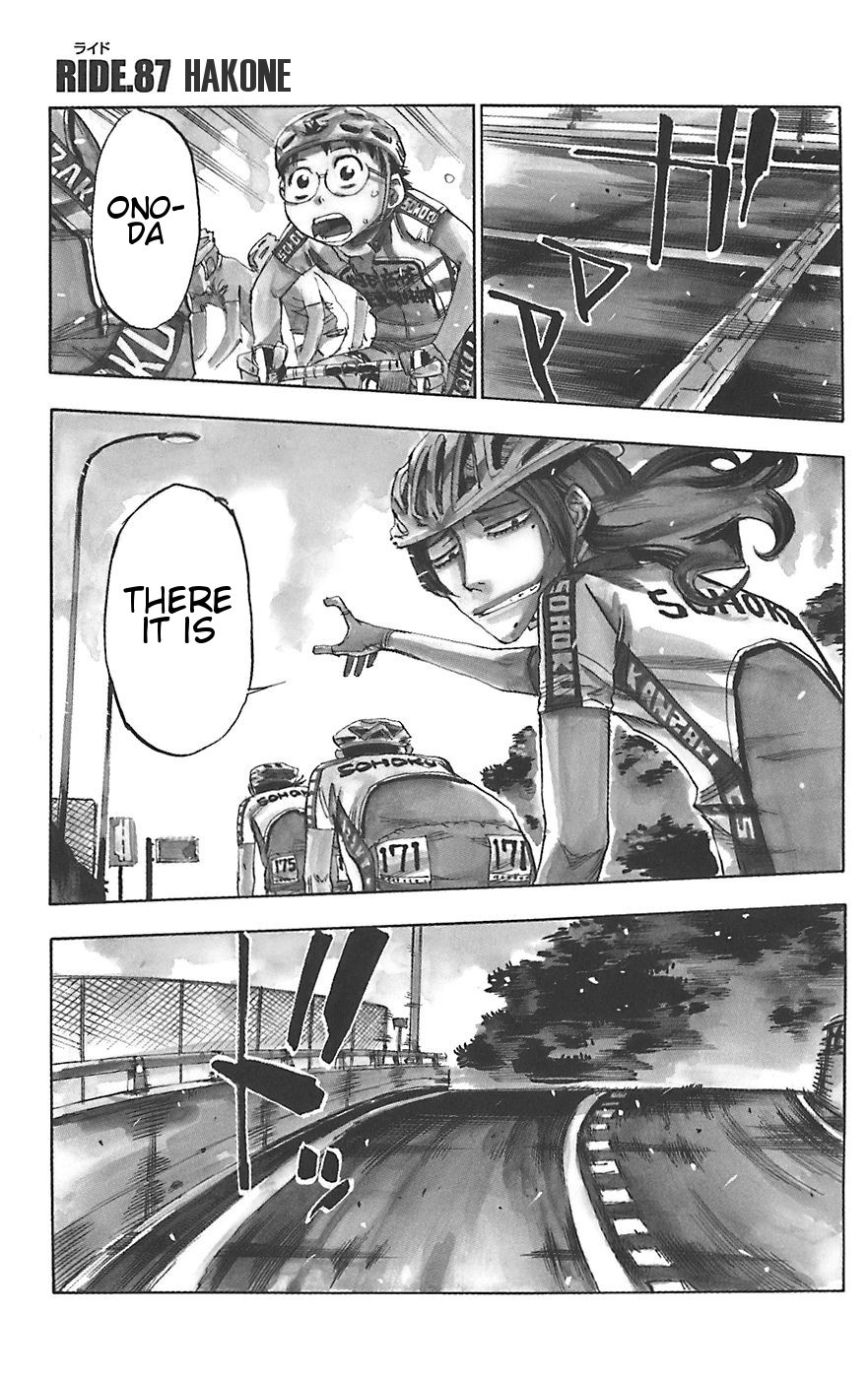 Yowamushi Pedal Chapter 87 page 6 - Chapter 87: Hakone