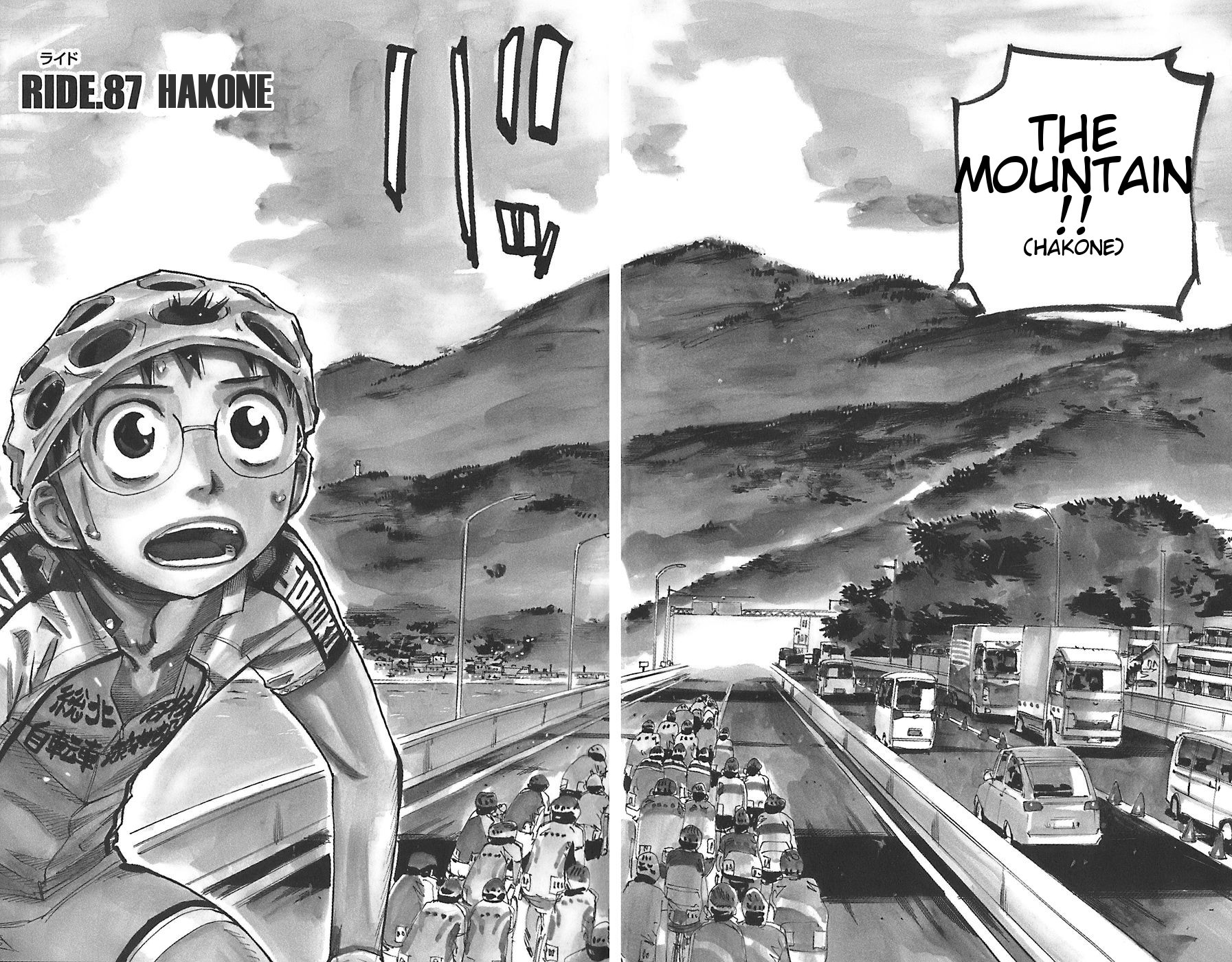 Yowamushi Pedal Chapter 87 page 7 - Chapter 87: Hakone