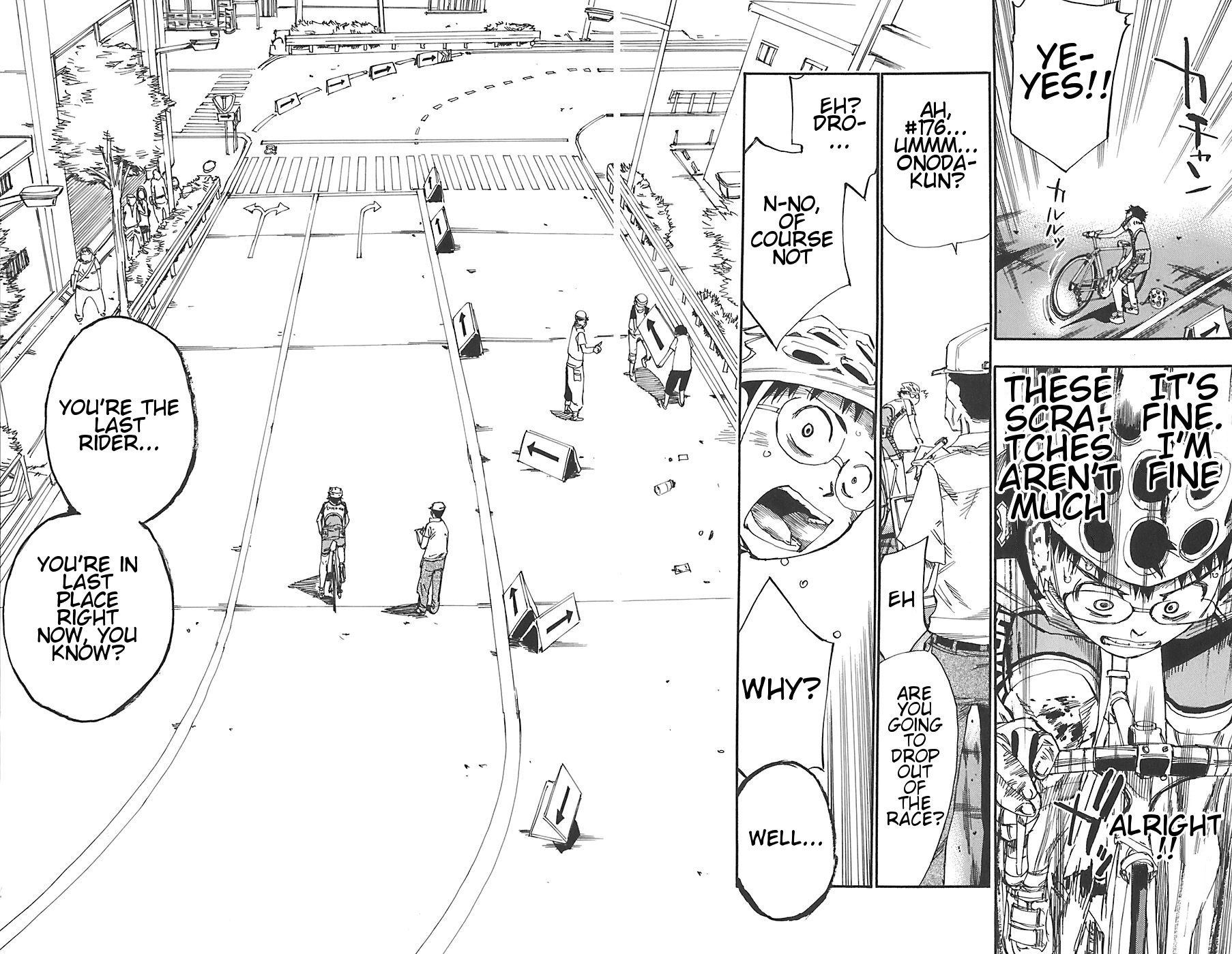 Yowamushi Pedal Chapter 88 page 12 - Chapter 88: I Can See the Sky