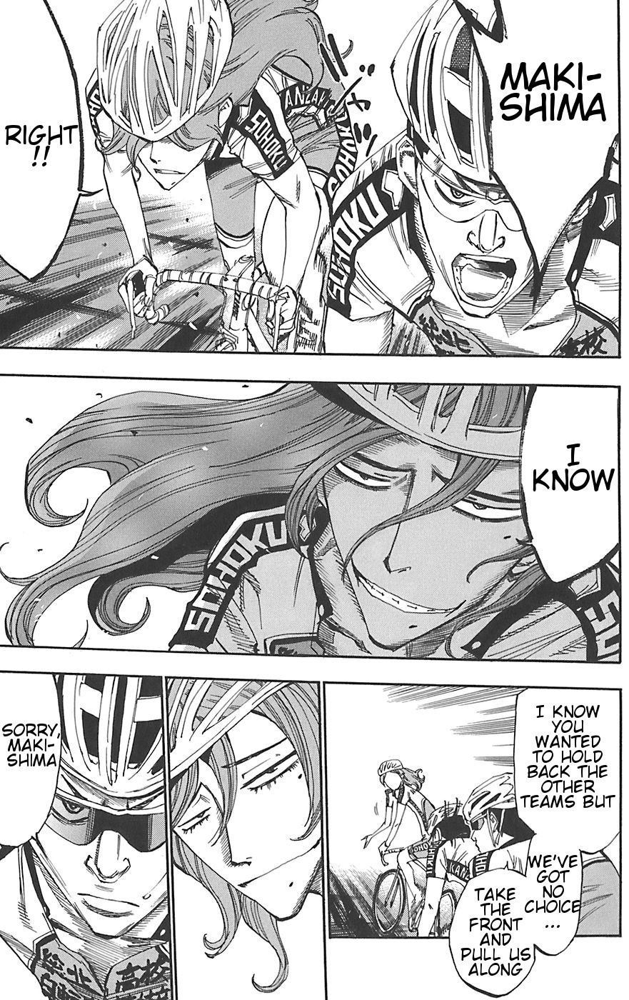 Yowamushi Pedal Chapter 88 page 17 - Chapter 88: I Can See the Sky