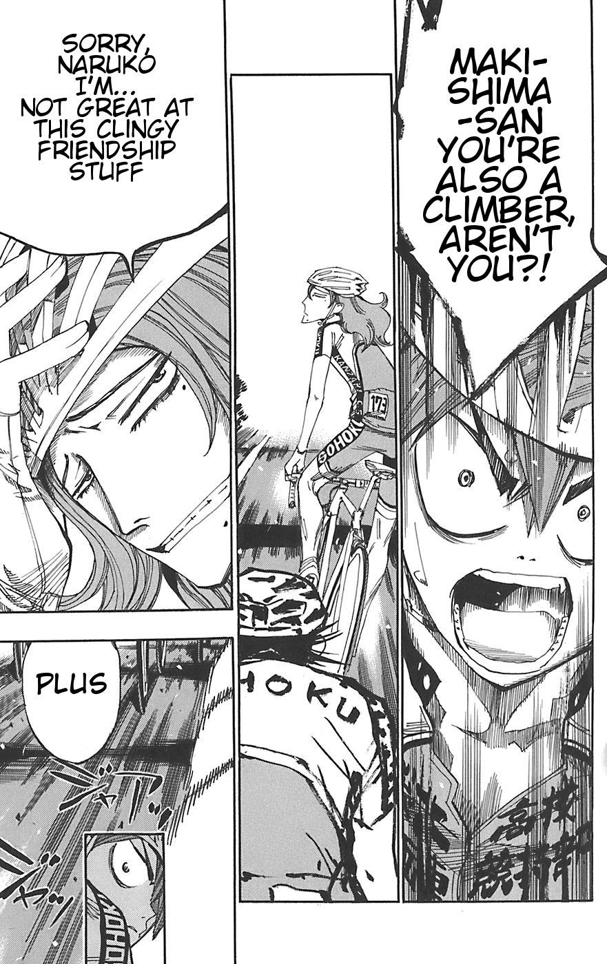Yowamushi Pedal Chapter 89 page 10 - Chapter 89: 100 People