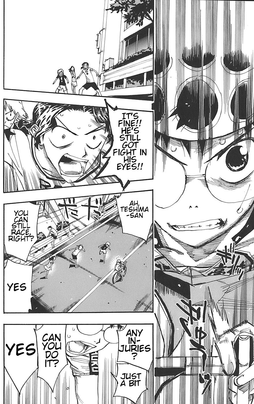 Yowamushi Pedal Chapter 89 page 15 - Chapter 89: 100 People