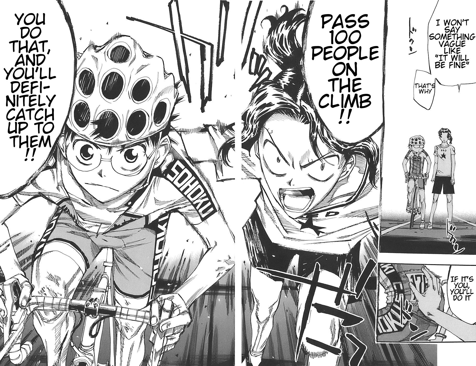 Yowamushi Pedal Chapter 89 page 17 - Chapter 89: 100 People