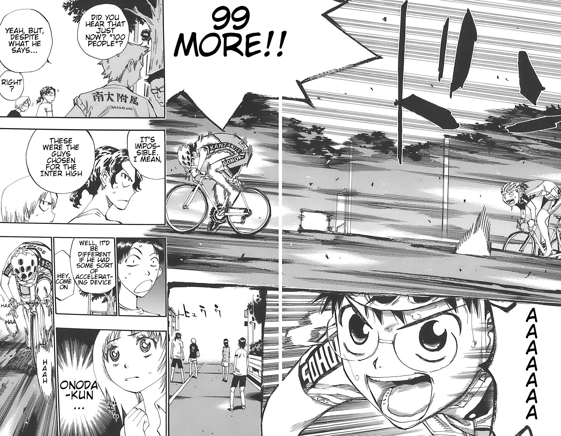 Yowamushi Pedal Chapter 89 page 21 - Chapter 89: 100 People