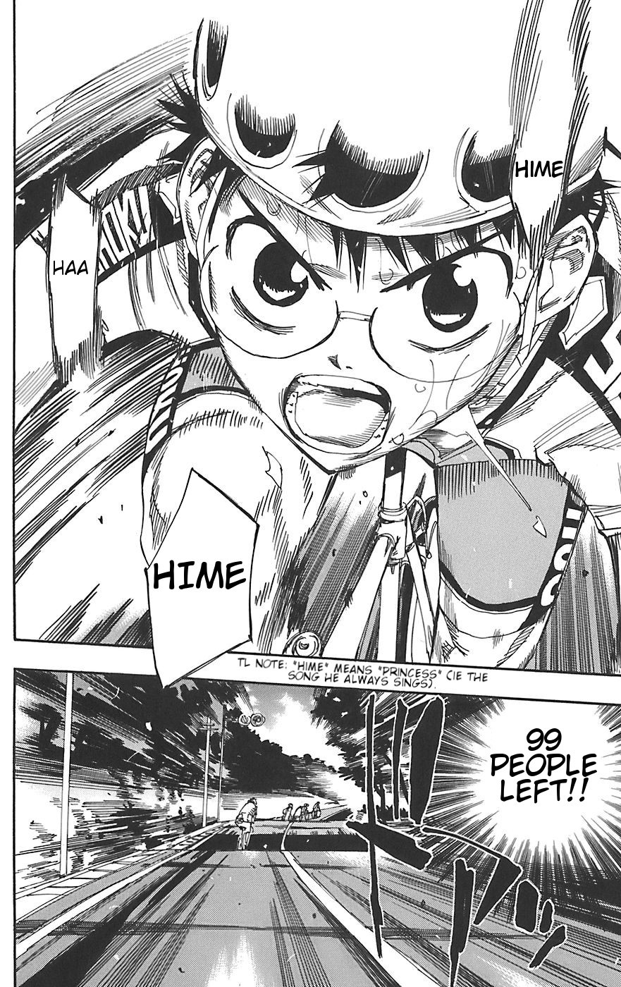 Yowamushi Pedal Chapter 89 page 22 - Chapter 89: 100 People