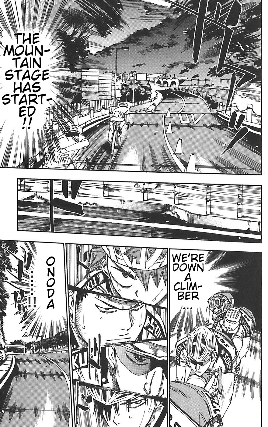 Yowamushi Pedal Chapter 89 page 3 - Chapter 89: 100 People