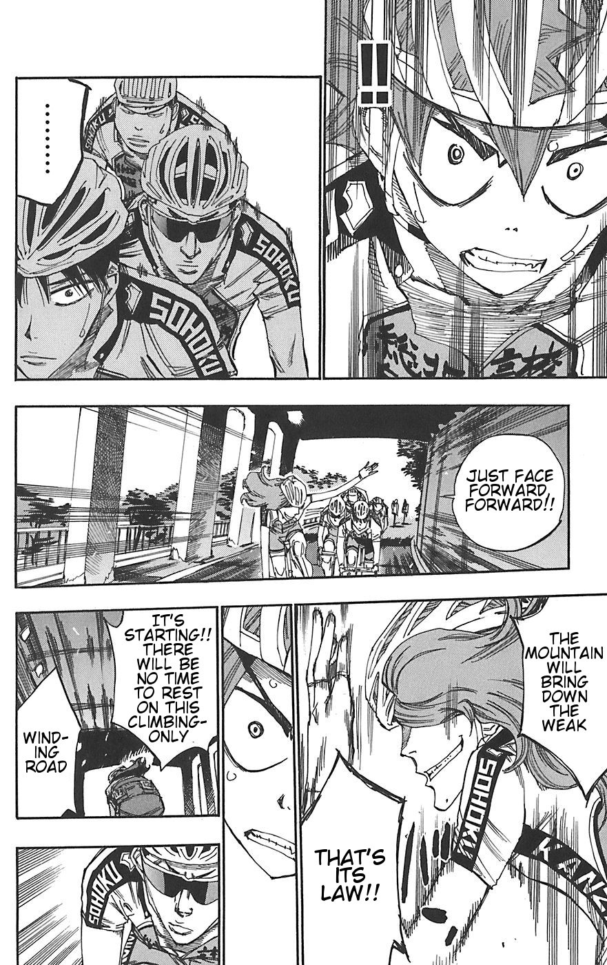 Yowamushi Pedal Chapter 89 page 5 - Chapter 89: 100 People