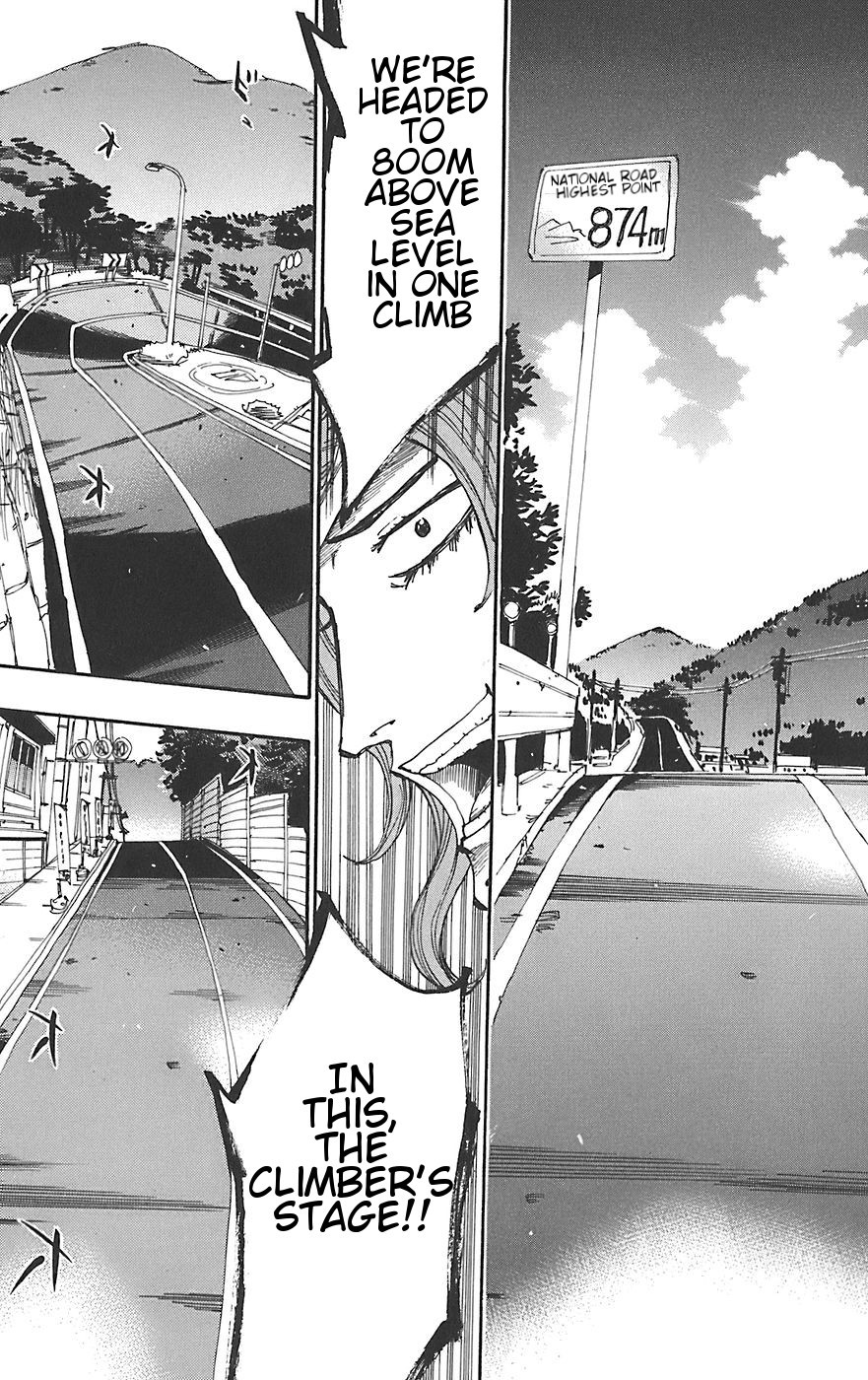 Yowamushi Pedal Chapter 89 page 6 - Chapter 89: 100 People