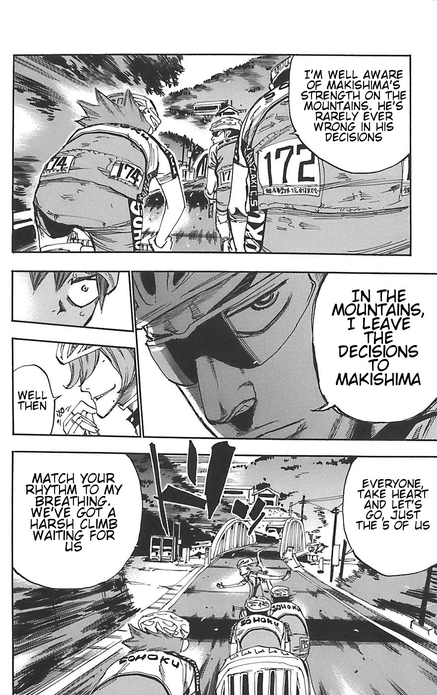 Yowamushi Pedal Chapter 89 page 9 - Chapter 89: 100 People
