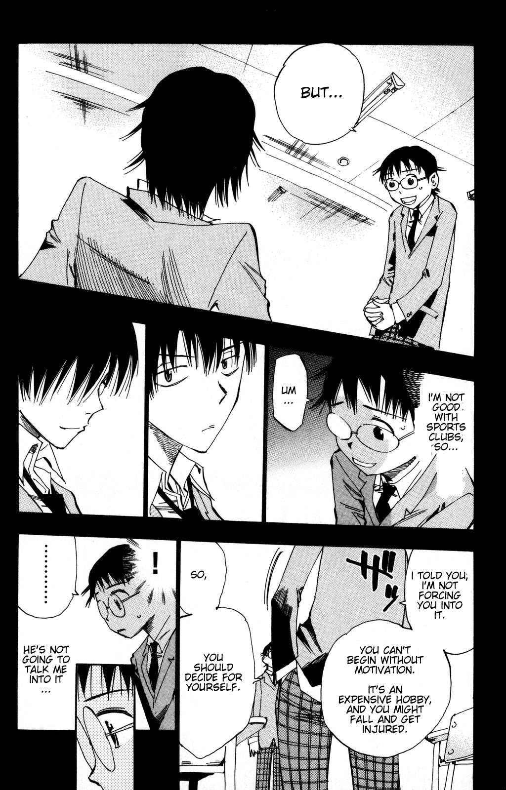 Yowamushi Pedal Chapter 9 page 11 - Chapter 9: He Loves to Show Off