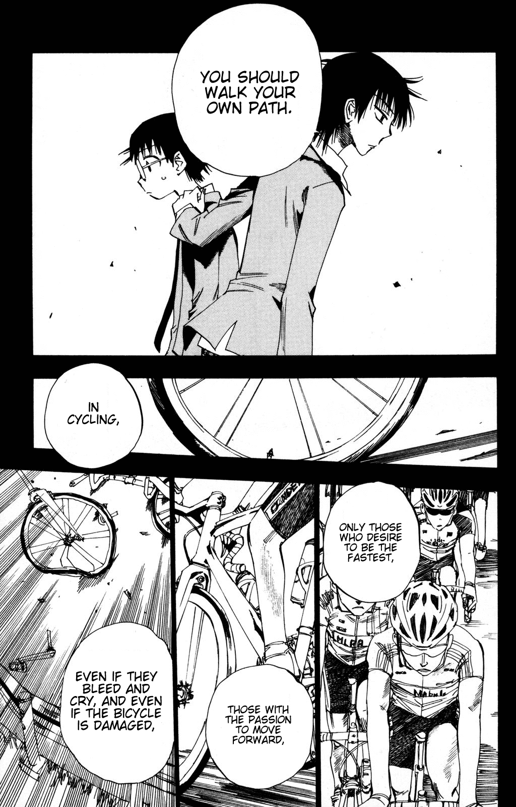 Yowamushi Pedal Chapter 9 page 12 - Chapter 9: He Loves to Show Off