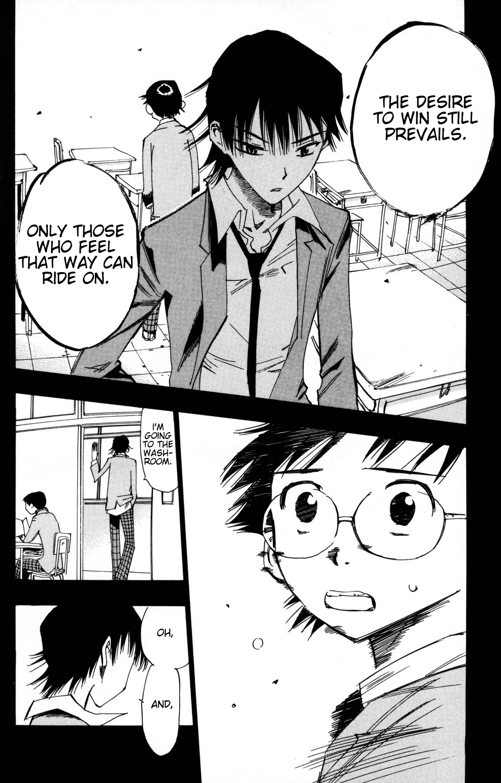 Yowamushi Pedal Chapter 9 page 13 - Chapter 9: He Loves to Show Off