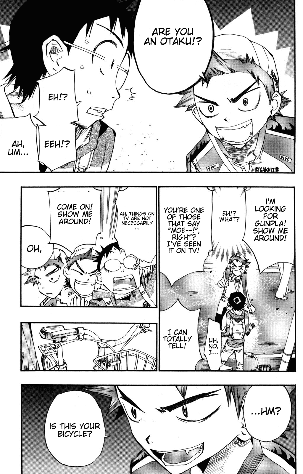 Yowamushi Pedal Chapter 9 page 18 - Chapter 9: He Loves to Show Off