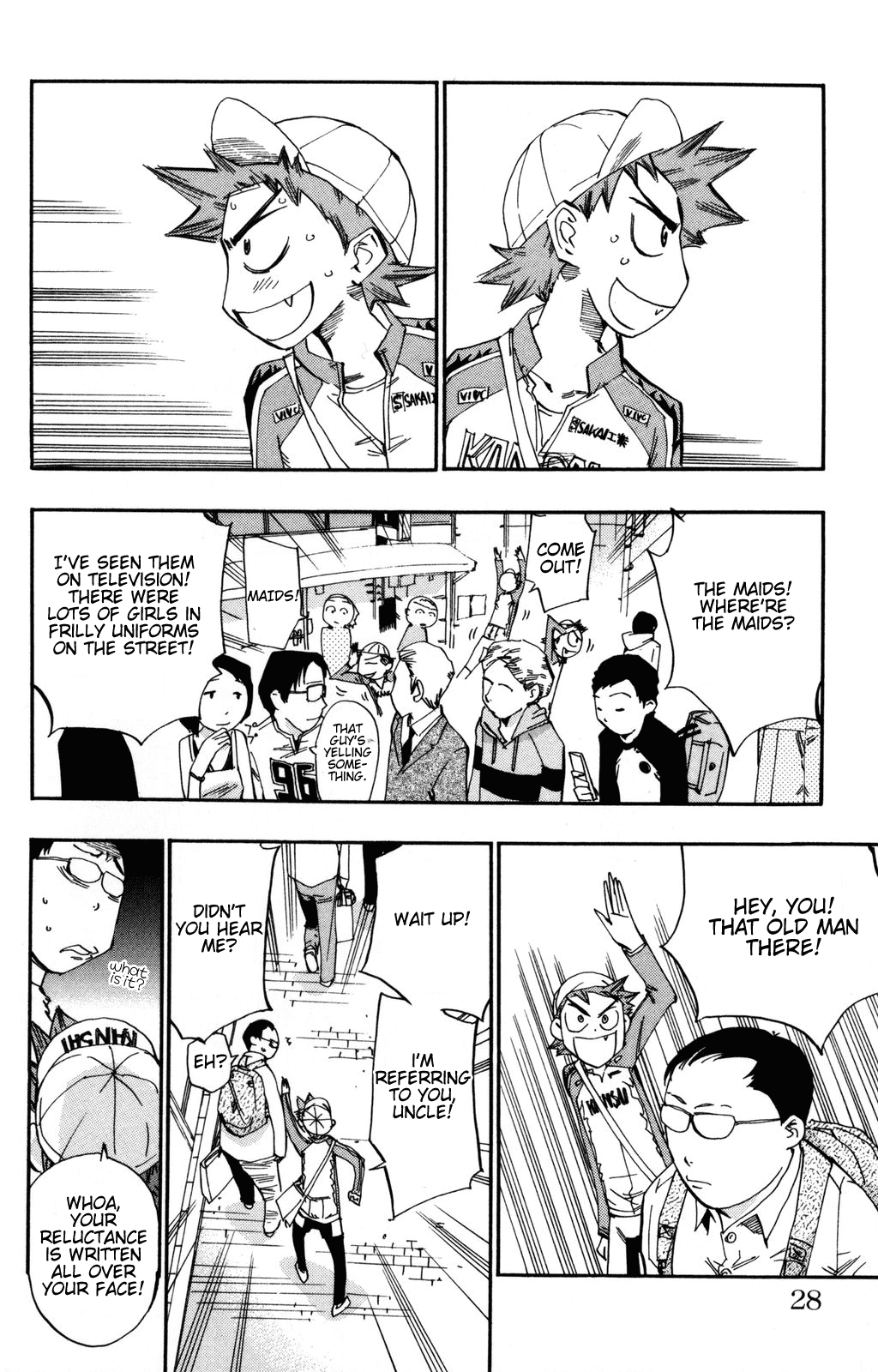 Yowamushi Pedal Chapter 9 page 3 - Chapter 9: He Loves to Show Off