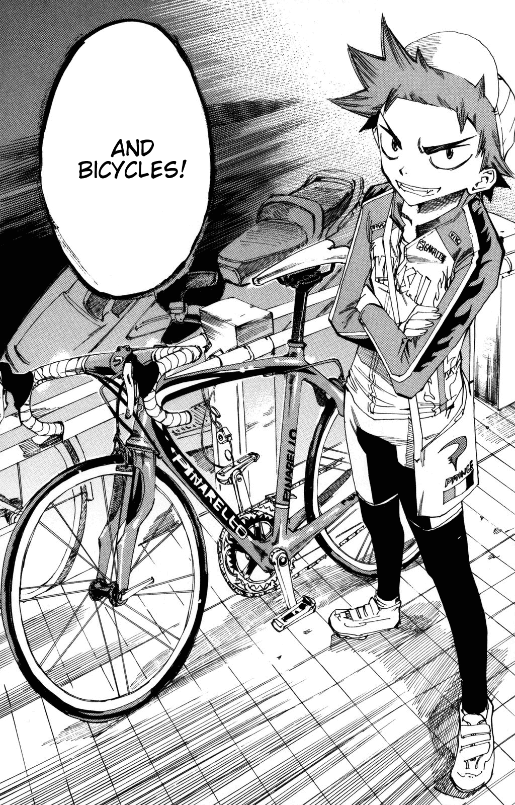 Yowamushi Pedal Chapter 9 page 7 - Chapter 9: He Loves to Show Off