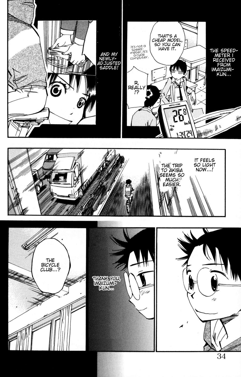 Yowamushi Pedal Chapter 9 page 9 - Chapter 9: He Loves to Show Off