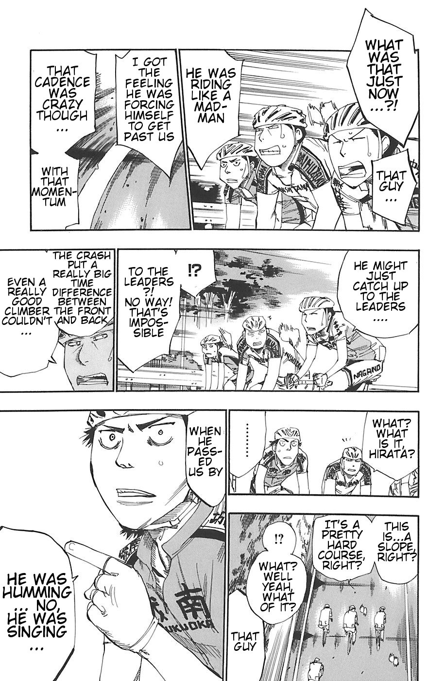 Yowamushi Pedal Chapter 90 page 10 - Chapter 90: Humming