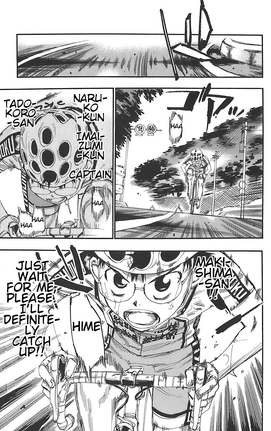 Yowamushi Pedal Chapter 90 page 14 - Chapter 90: Humming