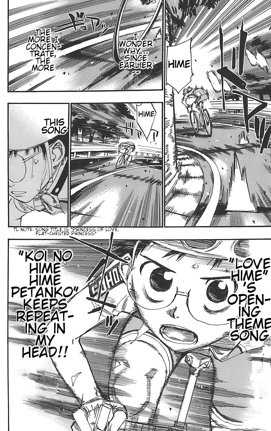 Yowamushi Pedal Chapter 90 page 15 - Chapter 90: Humming