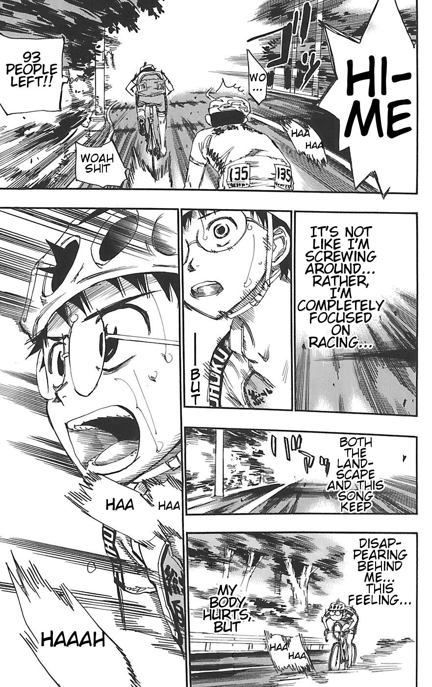 Yowamushi Pedal Chapter 90 page 16 - Chapter 90: Humming