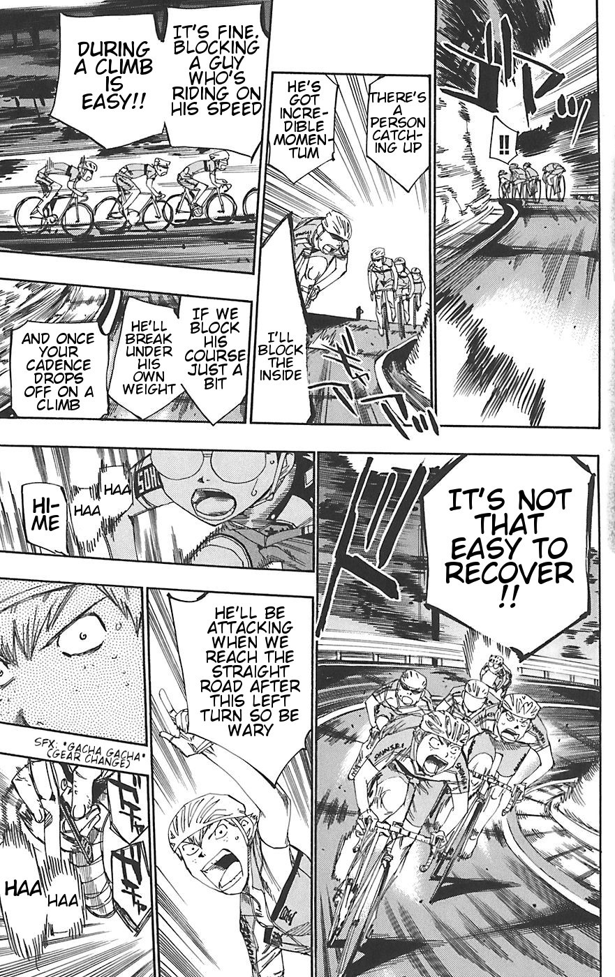Yowamushi Pedal Chapter 90 page 18 - Chapter 90: Humming