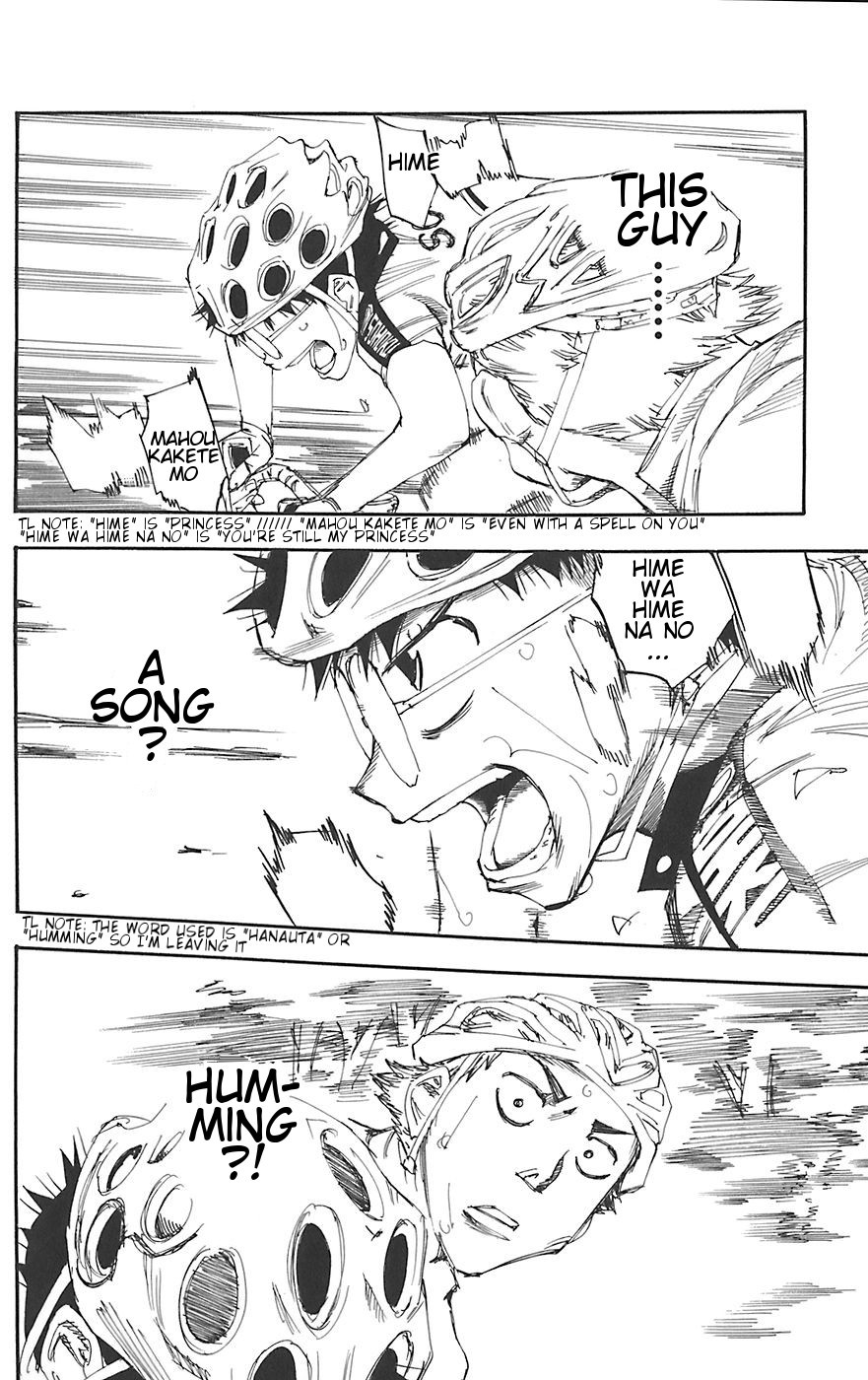 Yowamushi Pedal Chapter 90 page 6 - Chapter 90: Humming