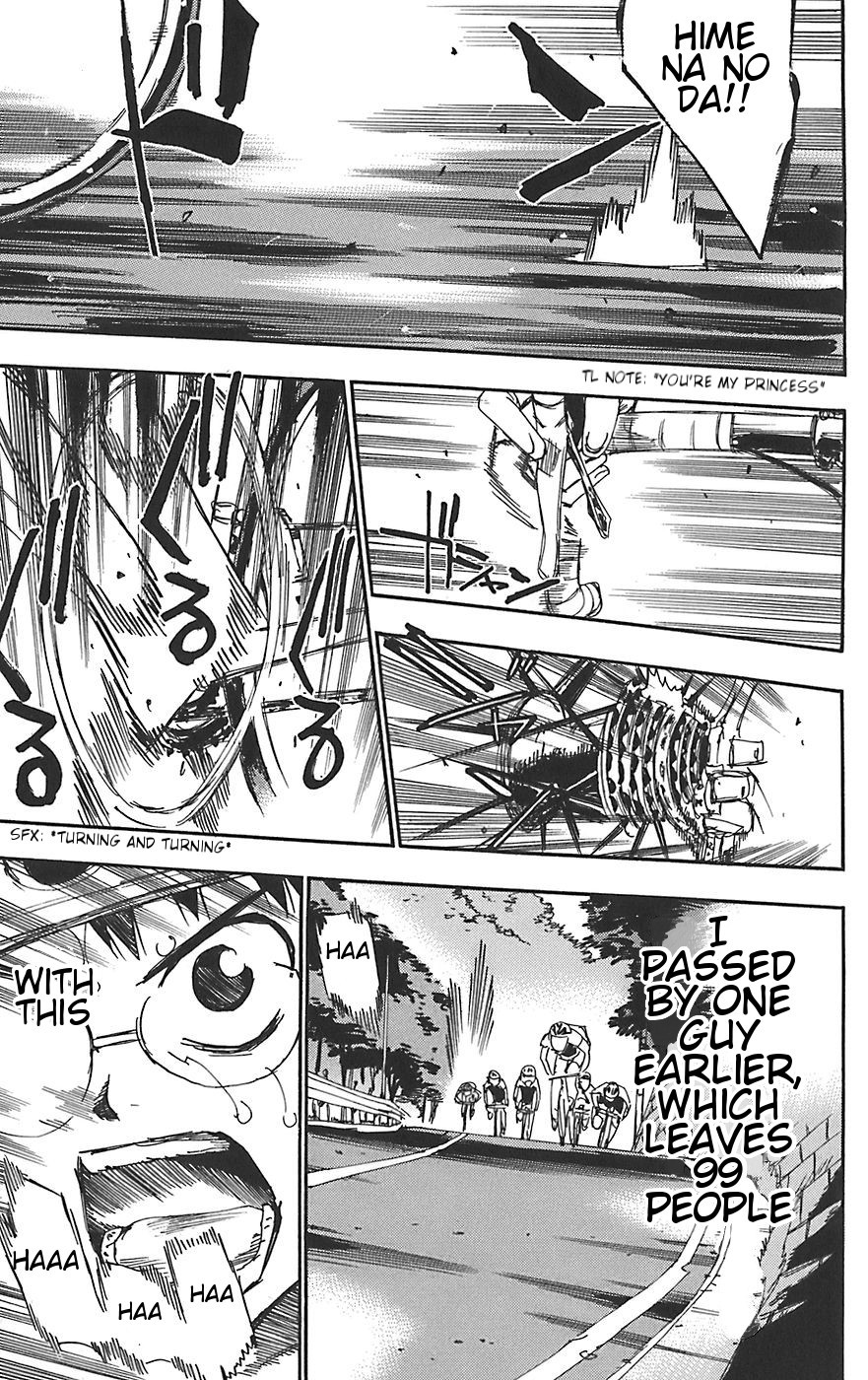 Yowamushi Pedal Chapter 90 page 7 - Chapter 90: Humming