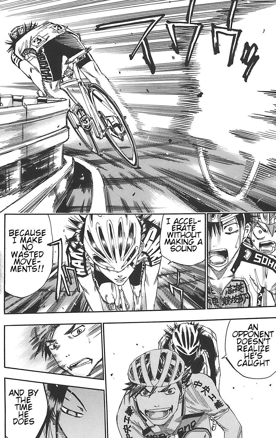 Yowamushi Pedal Chapter 91 page 13 - Chapter 91: God of the Mountains Toudou