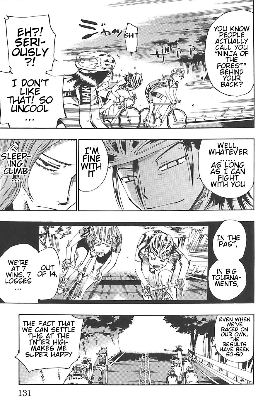 Yowamushi Pedal Chapter 91 page 16 - Chapter 91: God of the Mountains Toudou