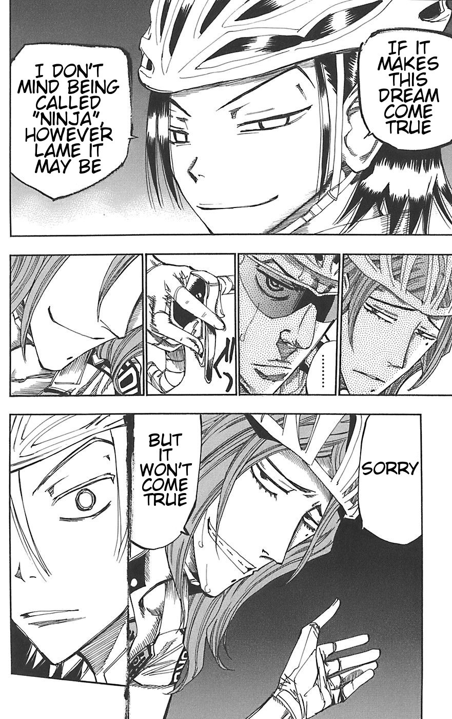 Yowamushi Pedal Chapter 91 page 17 - Chapter 91: God of the Mountains Toudou