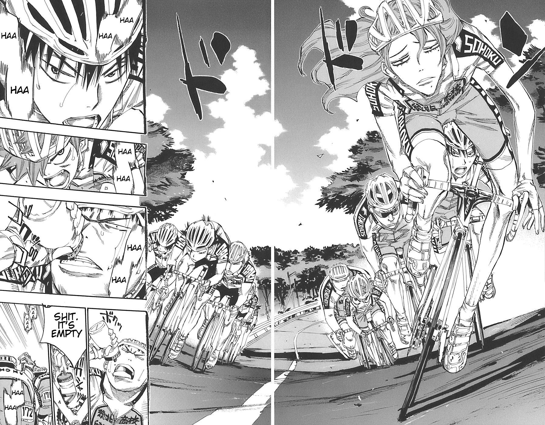 Yowamushi Pedal Chapter 91 page 3 - Chapter 91: God of the Mountains Toudou