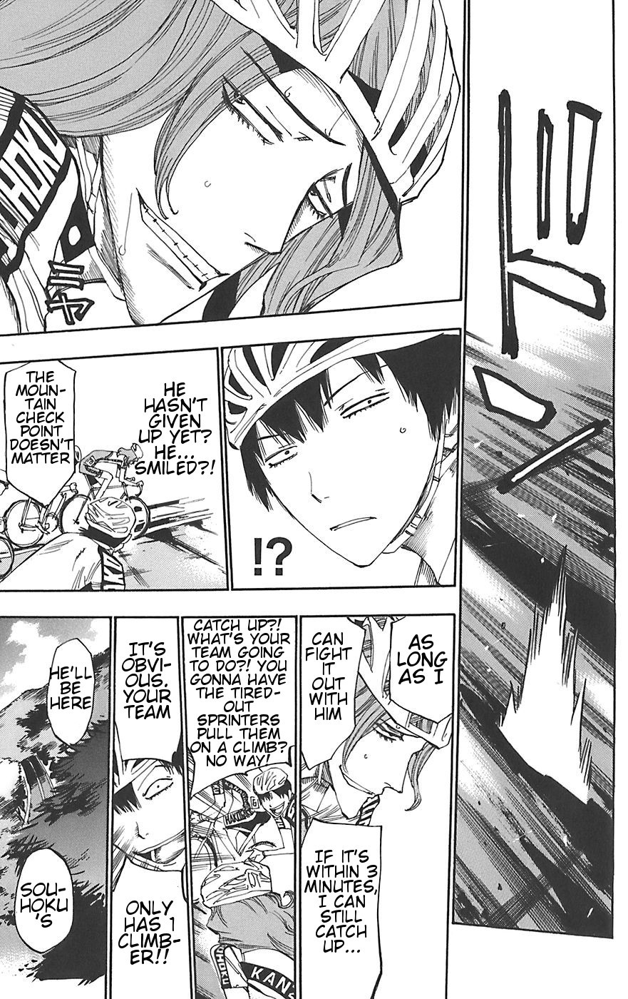 Yowamushi Pedal Chapter 93 page 14 - Chapter 93: One More Climber