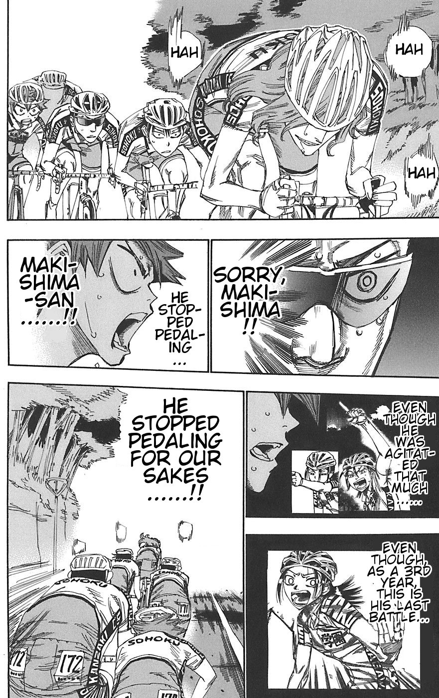 Yowamushi Pedal Chapter 93 page 4 - Chapter 93: One More Climber