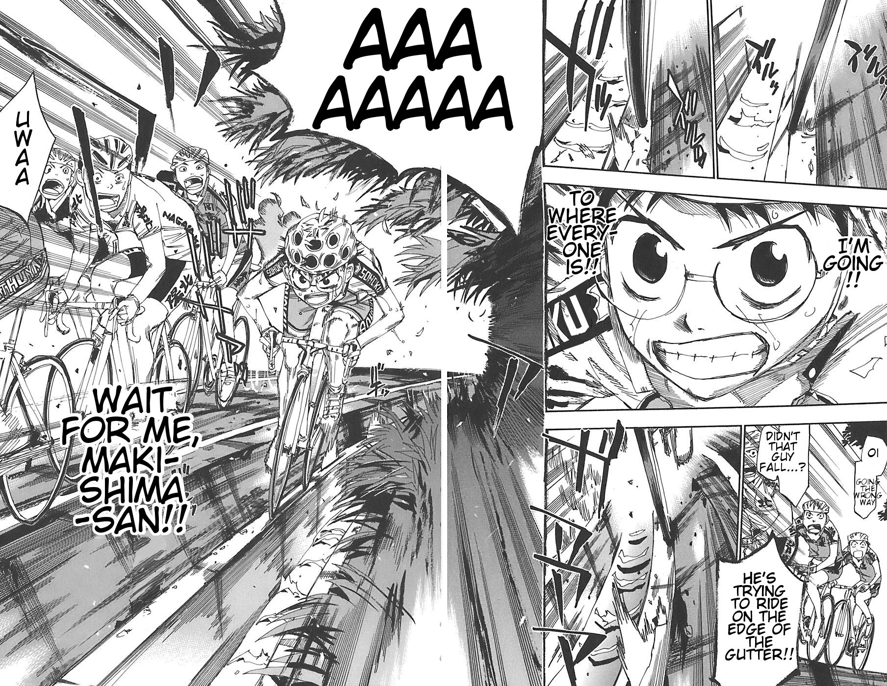 Yowamushi Pedal Chapter 94 page 12 - Chapter 94: The Barrier of 100 People