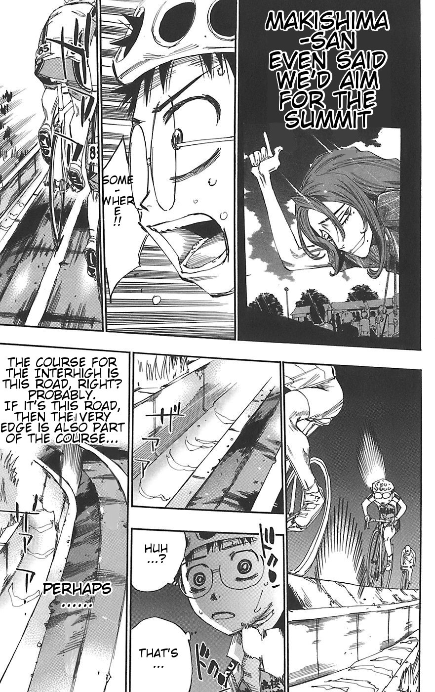 Yowamushi Pedal Chapter 94 page 8 - Chapter 94: The Barrier of 100 People