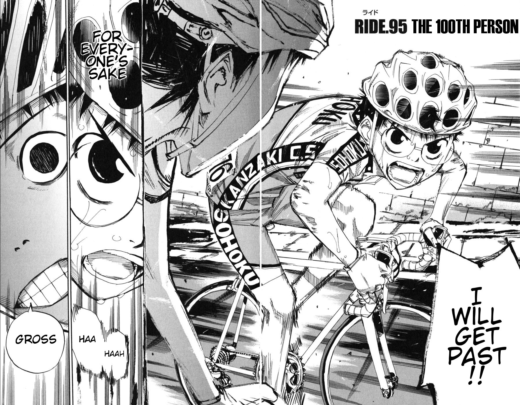 Yowamushi Pedal Chapter 95 page 8 - Chapter 95: The 100th Person
